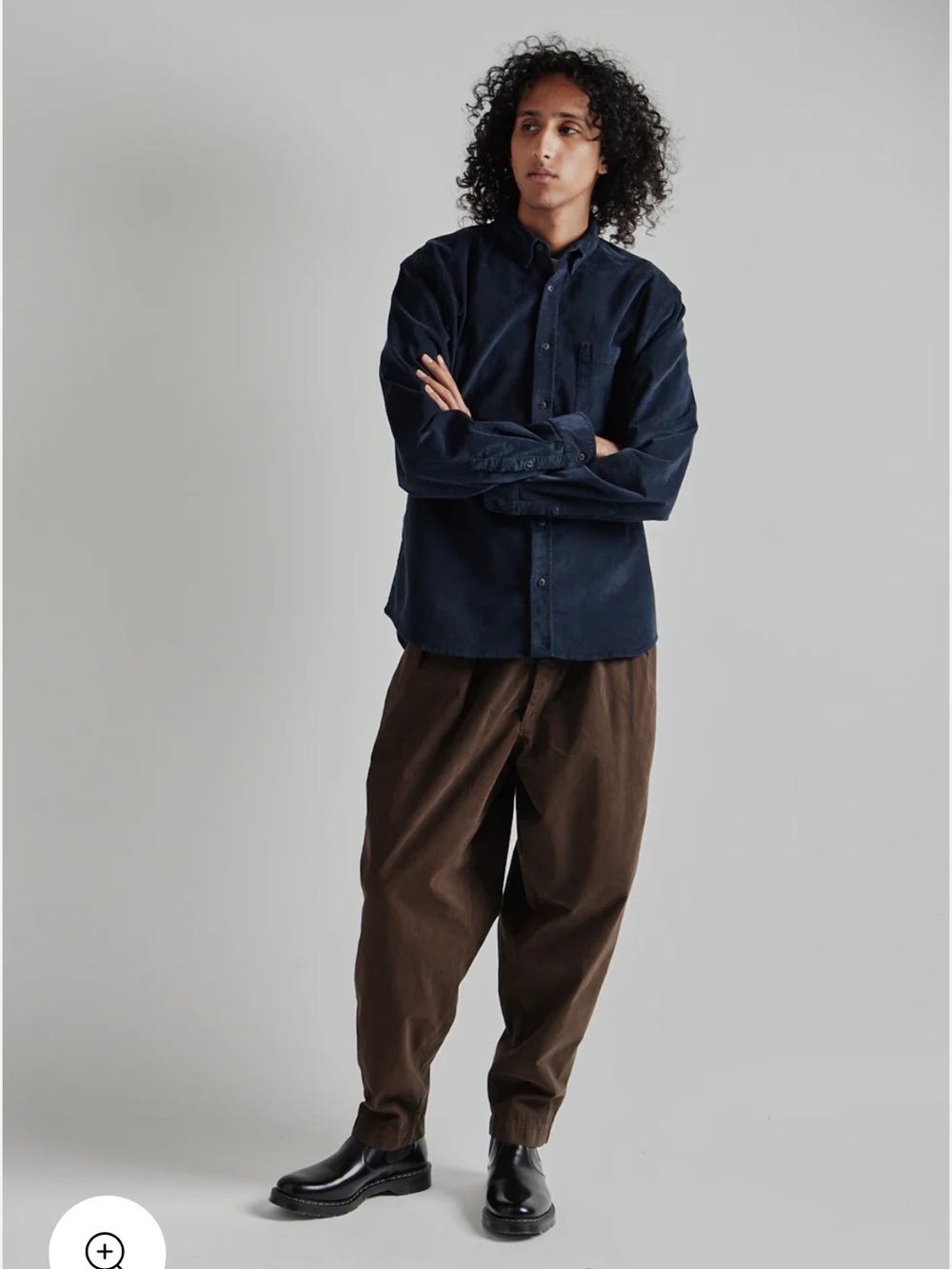 Kestin Raeburn Button Down Shirt - Dark Navy - Picture 8 of 13